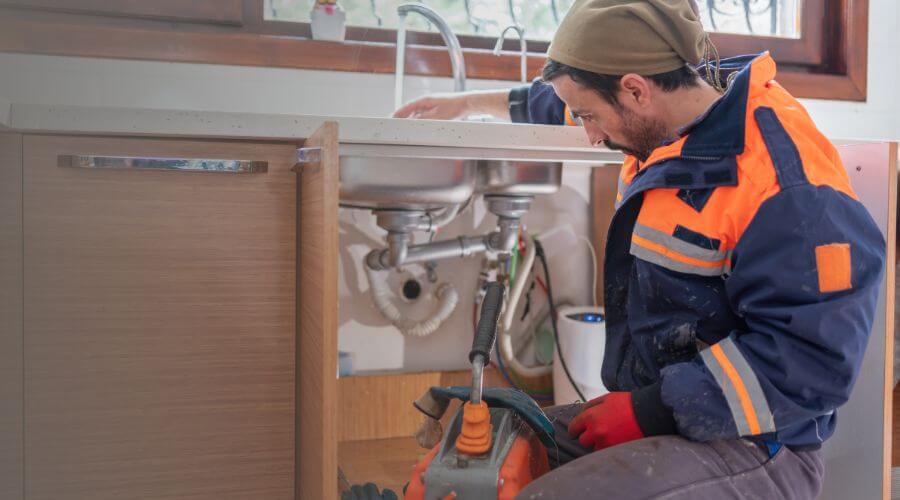 leaky faucet repair in Claremont, MN